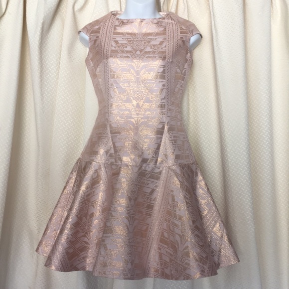 ted baker rose gold dress Buy Baker by Ted Baker Sequin Godet Mesh Dress & Cape Set from Next USA
